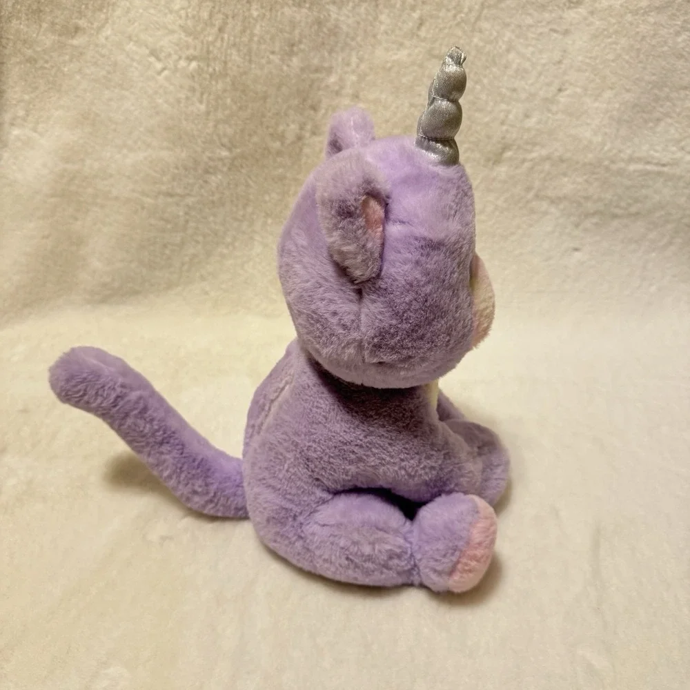 FAO Schwarz Glow Brights Toy Plush LED W Sound Kittycorn 15